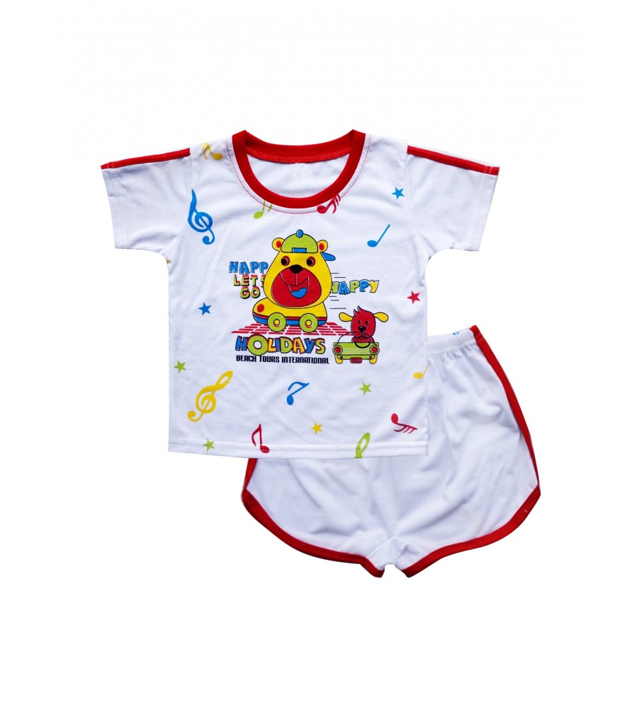 Baby boy suits with cute printing on body