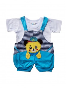  Romber for baby boy with cute embroidery